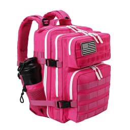 LHI 25L Tactical Backpack for Women Fitness Athlete Gym Out Bag Small Outdoor Sports Travel Rucksack with Bottle Holder