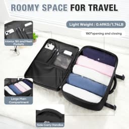 Ryanair 40x30x20 Luggage Cabin Bag, 40x30x20 Bag Men Women 15.6inch Laptop Bag Business Travel Backpack,College School Backapck