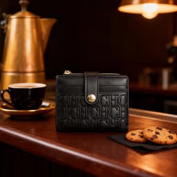 CH Luxury Brand Classic Square Design Wallet Fashion Button Classic Small and Lightweight Luxury Women's Folding Wallet