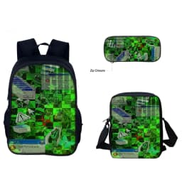 Forsaken Gubby 3 Piece Backpack Lunch Bag Pencil Case Set Kids School Bookbag For Boys Girls Teens Cute Birthday Gift