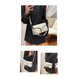 Autumn New Niche Women's Small Square Bag, High‑End Texture Solid Color Simple Versatile Classic Retro Shoulder Crossbody Purse