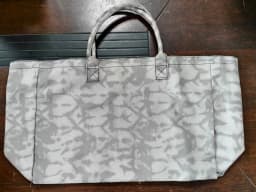 Vintage Abstract Tie Dye Print Canvas Large Tote Bag Women Casual Shopping Grocery Handbag For Travel Daily Use