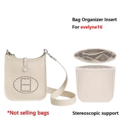 Bag organizer insert for evelyne16 29 lightweight nylon storage bag inner pocket bag accessories
