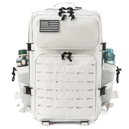 45L Men's Outdoor Backpack Molle Hiking with Bottle Stand Outdoor Hiking Bag Fitness Backpack