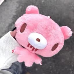 Kawaii Pink Plush Bear Coin Purse Mini Wallet Card Holder Cute Animal Bag Charm Keychain Pouch Small Credit Card Case Girls Gif