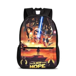 Star Wars Backpack Movie Same Style Game Printe Student Boys/Girls New Fashionable and Versatile Lightweight Shoulder Protection