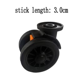 Suitcase Luggage Replacement Accessories Dismountable Removable Universal Wheels Plug-In Detachable Wheel Pulley Repair Parts