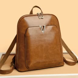 Designer Backpack Women Travel Bag Large Capacity Classic Backpack Oil Wax Leather PU Shoulder Bag Mochilas De Gran Capacidad