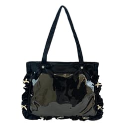 Japan Style Anime Messenger Bag Large Capacity Preppy Style Shoulder Bag with Bow Ribbon Women Handbag