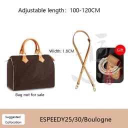 Shoulder Strap For Lv Speedy25 Diane Bag Vegetable Tanned Leather Strap Slung Bag High-end Bag Strap Bag Belt Bag Accessories