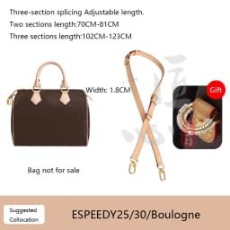 Shoulder Strap For Lv Speedy25 Diane Bag Vegetable Tanned Leather Strap Slung Bag High-end Bag Strap Bag Belt Bag Accessories