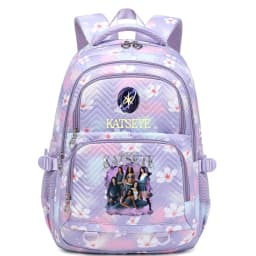 Aesthetics Style Katseye Backpacks for Girls Fashion Kpop Girl Group Katseye Korean Ulzzang Rucksack Waterproof Laptop Back Pack