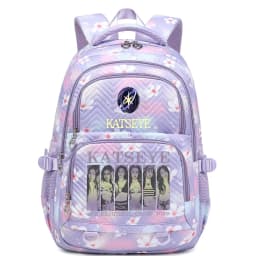 Aesthetics Style Katseye Backpacks for Girls Fashion Kpop Girl Group Katseye Korean Ulzzang Rucksack Waterproof Laptop Back Pack