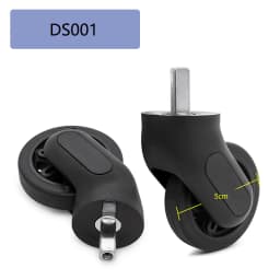Suitable for Delsey Suitcase Universal Wheel Luggage Accessories Spare Parts for Trolleys Wheel Replacement Repair