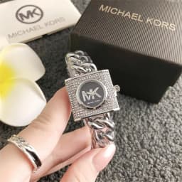 Michael Kors Women's mini Watch Face Bag with Stylish Small Buckle, a Chic Multi-Use Bag