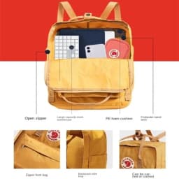 Fox Backpack Computer Bag Student Schoolbag Simple Fashion Carry-on Bag Luggage Bag Lightweight Large Capacity Travel Bag