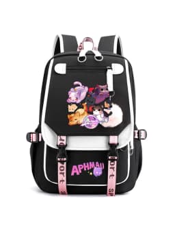 Aphmau Anime Backpack for Teenager Back To School Bookbags Fashion Trend Student Laptop Bagpack