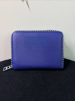 Black Wings, Hot Diamond Women's Bag, Metal Chain Bag, Wallet Card Bag, Denim.