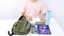 Outdoor Crossbody Bag Fashion Chest Bag For Men Sling Backpack Sports Shoulder Bag With Water Bottle Pocket Fits 11" Tablet