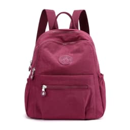 Trendy Women Oxford Mini Backpack Canvas Rucksack Mommy Travel Bag Durable Portable for Outdoor Daily Casual Shopping Trip Use
