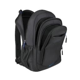 Comfort Padded Business Laptop Backpack Men Oxford Cloth Rucksack With Luggage Strap for School Work Outdoor Trip