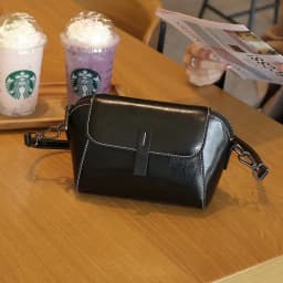 Women's Small Phone Bag Fashionable Oil Wax Cowhide Leather Handbag Versatile and Simple Shoulder Bag High Quality Crossbody Bag