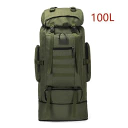 80L/100L Mountaineering Bag Climb Bag Tactical Backpacks Large Backpack Outdoors Hiking Camping Travel Bags