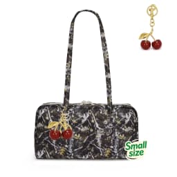 Polka Dot Leopard Print Nylon Shoulder Bag with Pendant Korean Tote Bag Women Casual Boston Bowling Bag Large Capacity Travel