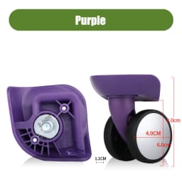 Spare Parts for Suitcase for American Tourister AO8 Universal Wheels Repair Luggage Accessories Mute Smooth Durable