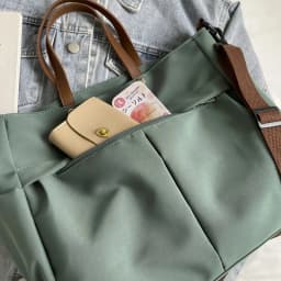 Stylish Women's Nylon Tote Bag Large Capacity Multiple Pockets Lightweight Casual Shoulder Bag for Daily Commute Shopping