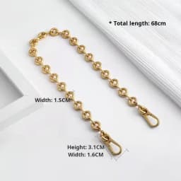 Donut Chain Replaceable Shoulder Bag For Puzzle Modification Decorative Hanging Chain Underarm Bag Strap Accessories