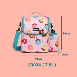 Insulated Thermal Cooler Lunch Bag Waterproof Preservation Snacks Storage Bag with Handle Student Sack Food Handbags