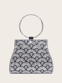Women's Diamond Handbags Rhinestones Evening Bags Bridal Stones Clutch Purse Lady Clutches Bags Party Wedding Evening Bag Female