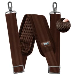 ZINZ 79 inch Shoulder Strap, Extra-thick Fixed Cushion Pad and Dual Clasps Universal Replacement Strap with Metal Swivel Hooks