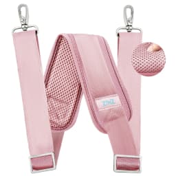 ZINZ 79 inch Shoulder Strap, Extra-thick Fixed Cushion Pad and Dual Clasps Universal Replacement Strap with Metal Swivel Hooks
