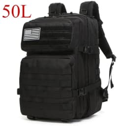 25L/50L Tactical Backpack Molle Bag Outdoor Bags Backpack for Hiking Camping Trekking Hunting Fishing GYM Bags Backpacks