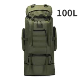 80L/100L Mountaineering Bag Climb Bag Tactical Backpacks Large Backpack Outdoors Hiking Camping Travel Bags