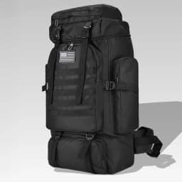 80L/100L Mountaineering Bag Climb Bag Tactical Backpacks Large Backpack Outdoors Hiking Camping Travel Bags