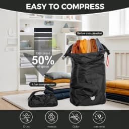 Vacuum Compression Storage Bag Portable Large Capacity Waterproof Luggage Bag Clothes Bag Dustproof Business Trip Travel