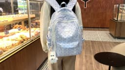 Junior High School Students' Schoolbags, Girls' Ultra-Light Weight-Reducing and Spine-Protecting Backpacks for Elementary School Fifth and Sixth Grade Students and High School Students