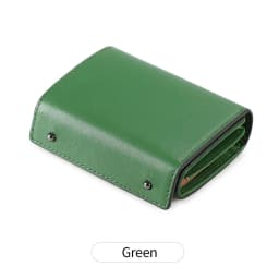 Simple Men's Short Wallet Stylish Business Tri-Fold Credit Card Holder Multi-Functional PU Leather Portable Handbag/Coin Purse