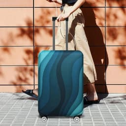 Luggage Covers 18-32inch Protector Travel Luggage Suitcase Protective Cover Stretch Dust Covers Print Graphic Letter Series