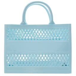 2025 New Large Beach Bag PVC Rubber Waterproof Beach Travel Picnic Storage Basket Women Shopping Handbags Sac Jelly Tote Bag Ins