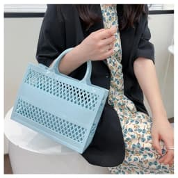 2025 New Large Beach Bag PVC Rubber Waterproof Beach Travel Picnic Storage Basket Women Shopping Handbags Sac Jelly Tote Bag Ins