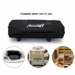 Expandable Rolling Duffel Bag Suitcases with Wheels, Foldable Luggage Bag | Sturdy Handle, Durable Fabric, Rolling Travel Bag Duffel Bag for Men Women