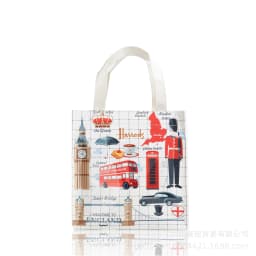 Shopping bag PVC tote bag small niche design waterproof tote bag eco-friendly versatile single shoulder bag lunch bag