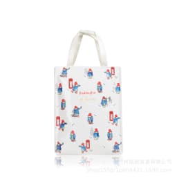 Shopping bag PVC tote bag small niche design waterproof tote bag eco-friendly versatile single shoulder bag lunch bag