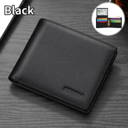 Men's Wallet 2025 New Arrival Genuine Leather Large Capacity Wallet Card Holder Integrated Ultra-Thin Wallet