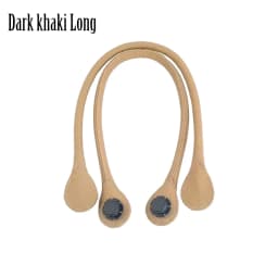 2025 TANQU New Long Short Round Solid Color Canvas Fabric Handle for Obag Classic Mini O Bag Women's Shoulder Handbag