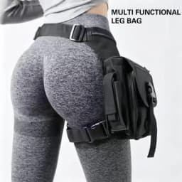 Portable Tactical Waist & Leg Pack Multi‑Layer Storage Bag for Outdoor Cycling Fishing Hiking Emergency Security Gea